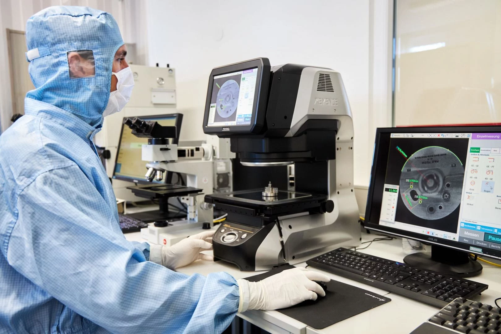 Microscope Inspection Quality Check